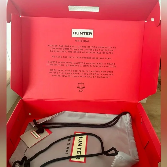 Original HUNTER tall boots in HOT Pink size 7/EU 38 - Picture 3 of 7